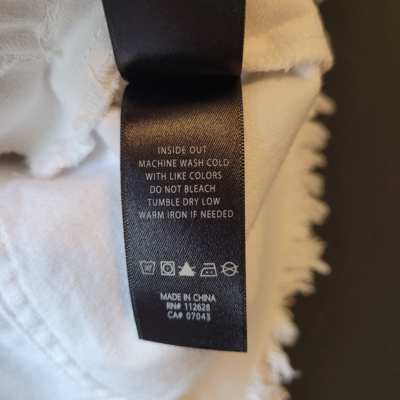 Max Jeans Sleeveless Vest Raw Jem Size Small - Picture 5 of 6